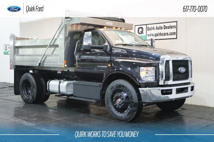 New 2019 Ford F 650 Diesel 10 Voth Aluminum Dump Body Rear Wheel Drive